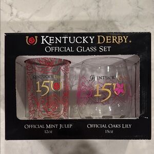 Kentucky Derby Official Glass Set